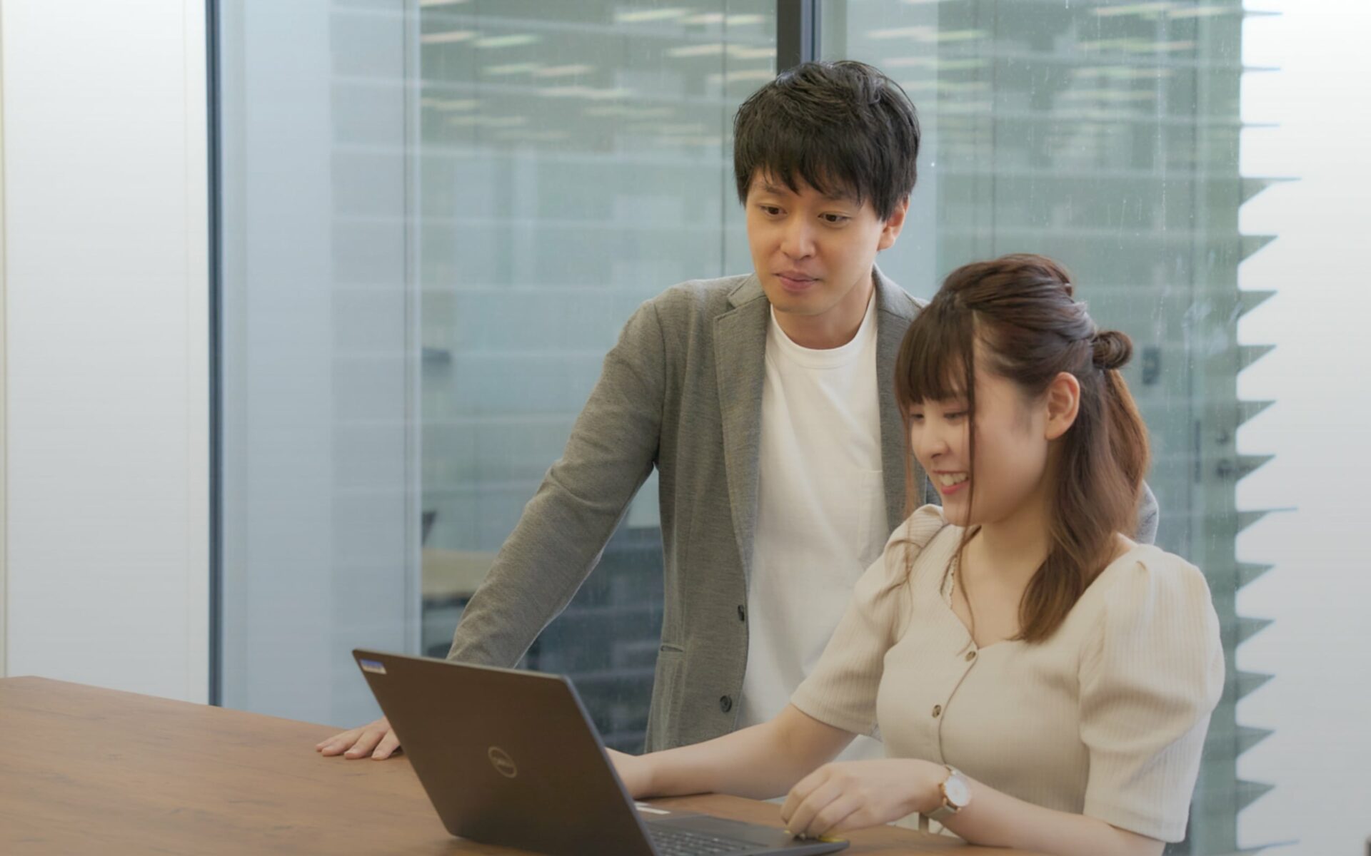 仕事中の様子