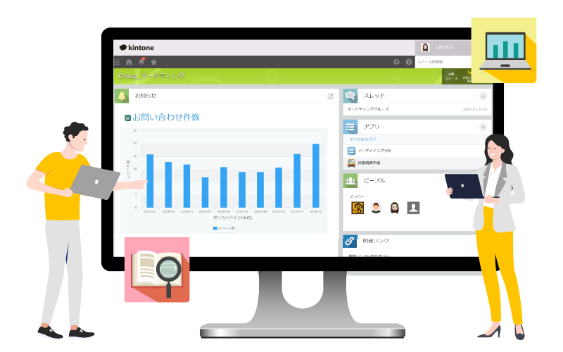 kintoneカスタマイズ開発・システム連携 {{brizy_dc_image_alt imageSrc=